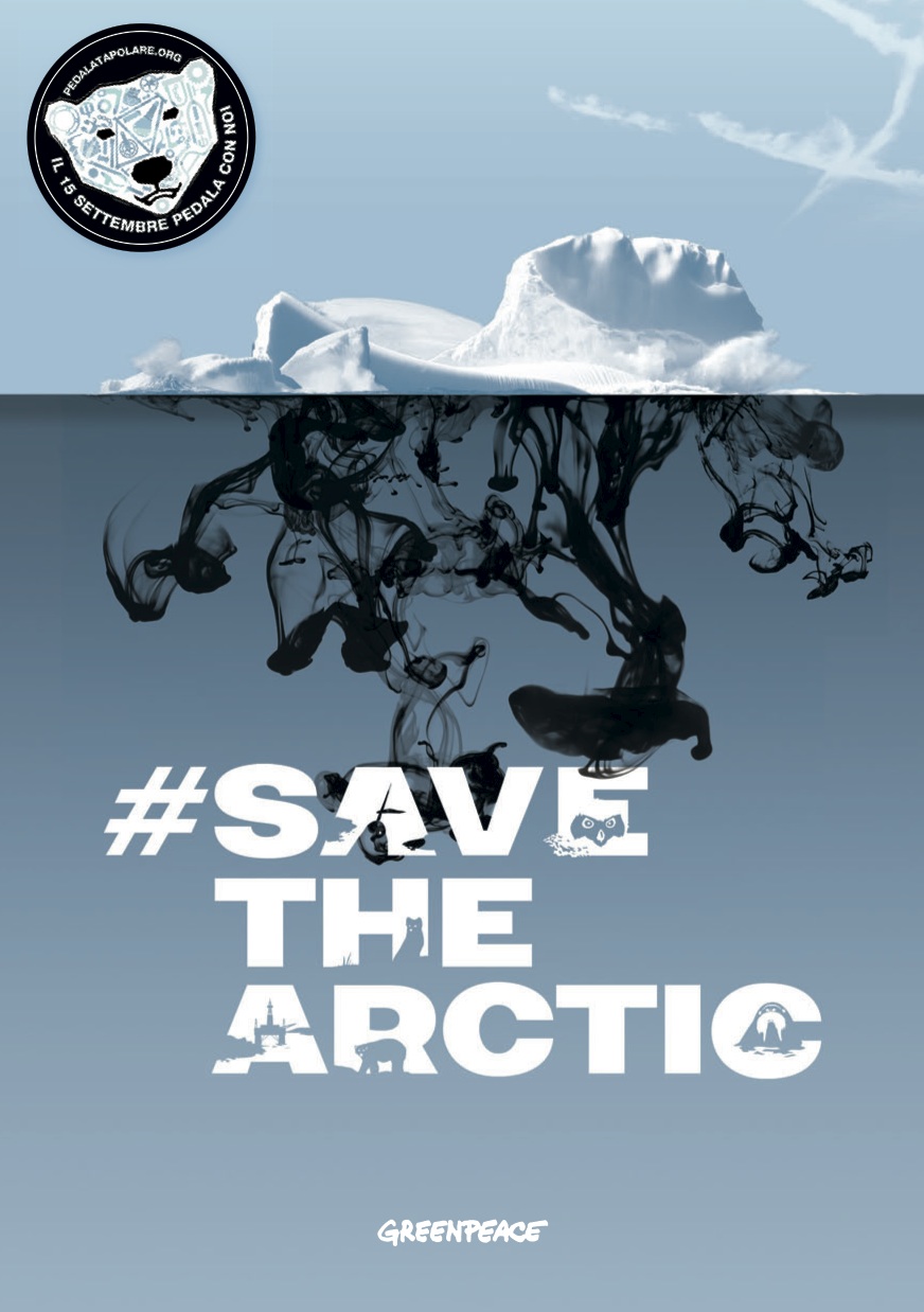 Una #PedalataPolare per salvare l'Artico con Greenpeace