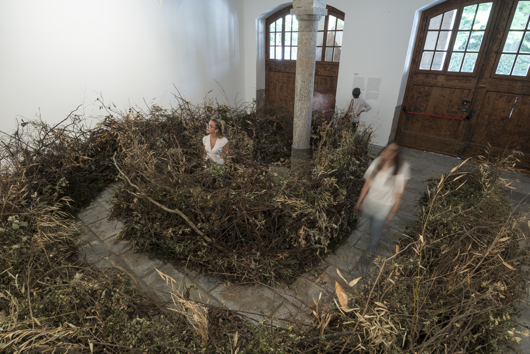 Meg Webster Stick Spiral, 1986 Rami Solomon R. Guggenheim Museum, New York, Panza Collection, Gift, 1992 